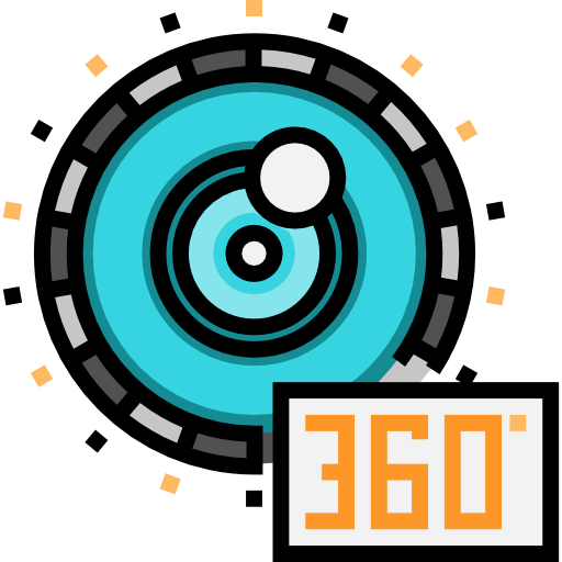 360 degrees 图标