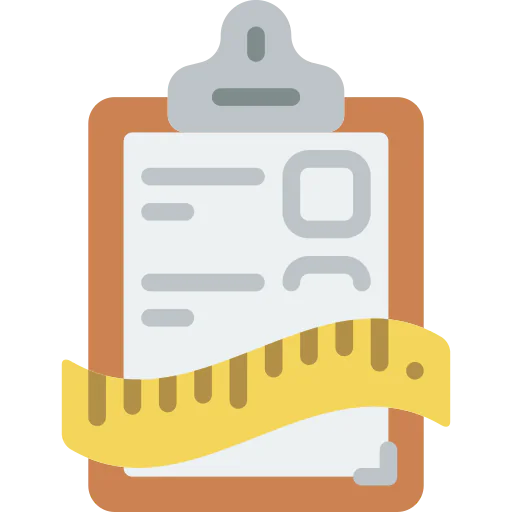 Weight reduction icon