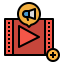 Video advertising 图标 64x64