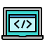 Web coding 图标 64x64