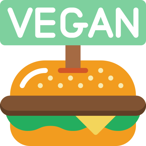 Vegan burger ícone