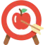 Healthy food icon 64x64