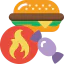 Fast food ícono 64x64