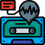 Cassette Symbol 64x64