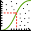 Line chart Symbol 64x64