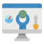 Web maintenance ícone 64x64
