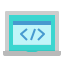 Web coding ícone 64x64