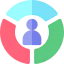 Pie chart icon 64x64