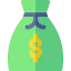 Money bag icon 64x64