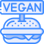 Vegan burger ícono 64x64