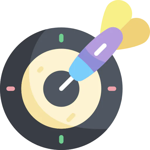 Dart board icon