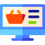Online shopping ícone 64x64