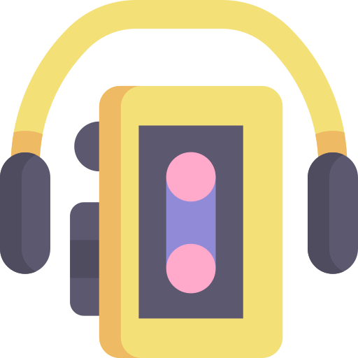 Cassette player icône