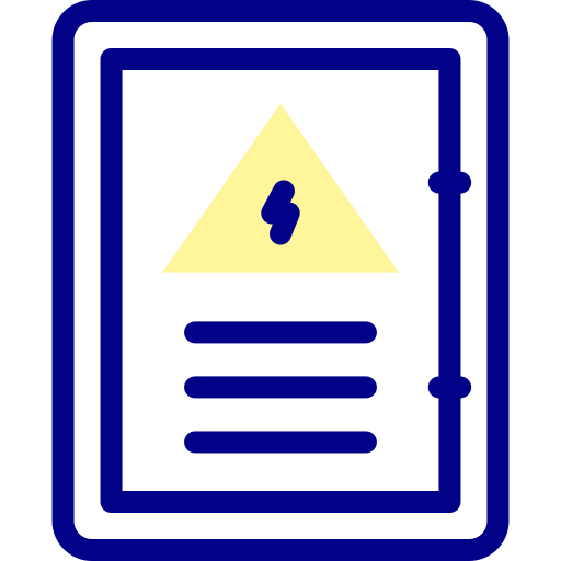 Electric panel ícono