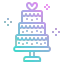 Birthday cake icon 64x64