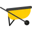 Wheelbarrow icon 64x64