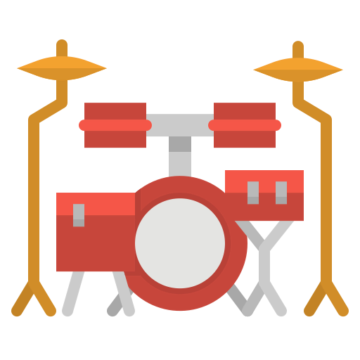 Drum set icon