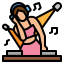 Disc jockey icon 64x64