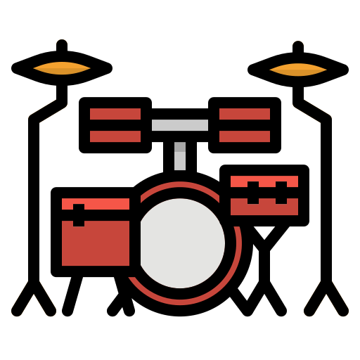 Drum set icon