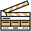 Clapperboard 图标 64x64