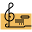 Treble clef icon 64x64