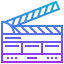 Clapperboard icon 64x64