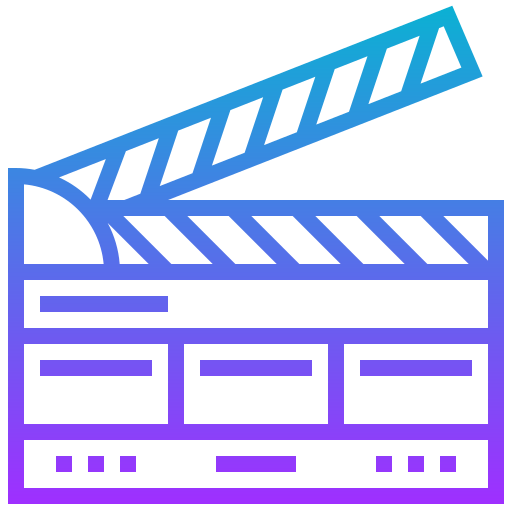 Clapperboard icône