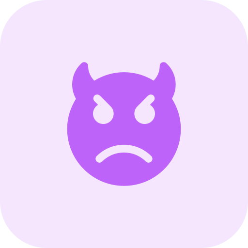 Angry icon