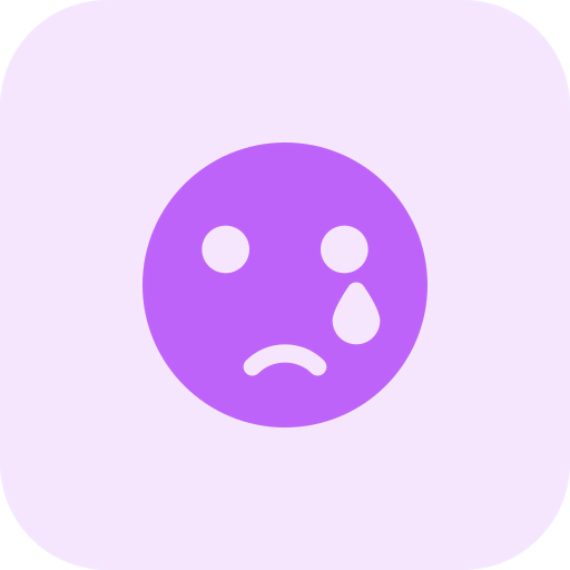 Crying icon