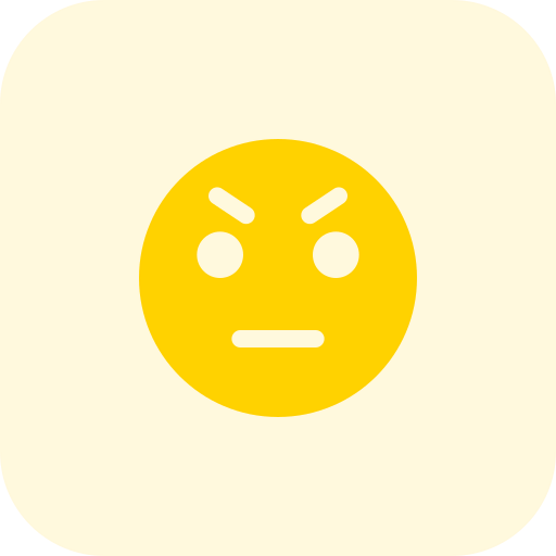 Upset icon