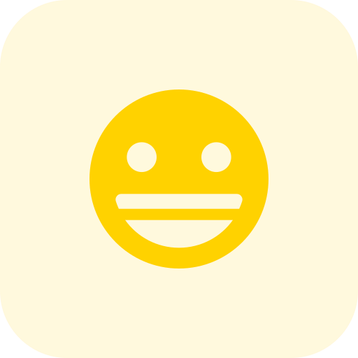 Grinning icon