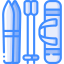Лыжное снаряжение иконка 64x64