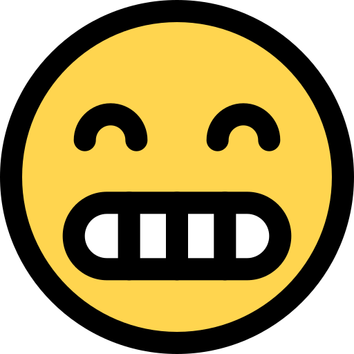 Grinning icon