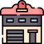 Fire station icon 64x64