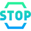 Stop sign icon 64x64