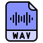 WAV-формат иконка 64x64