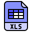 Xls іконка 64x64