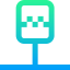 Taxi stop icon 64x64
