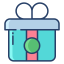 Gift box icon 64x64