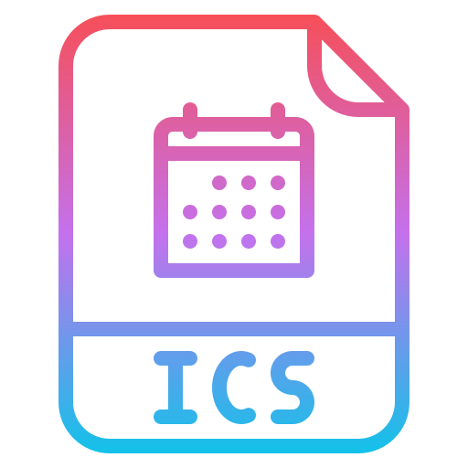 Ics format icon