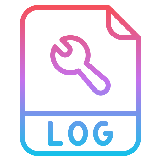 Log format icône