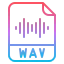 Wav format icône 64x64