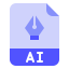 Ai format icon 64x64