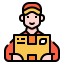 Delivery man icon 64x64