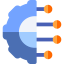 Artificial intelligence icon 64x64