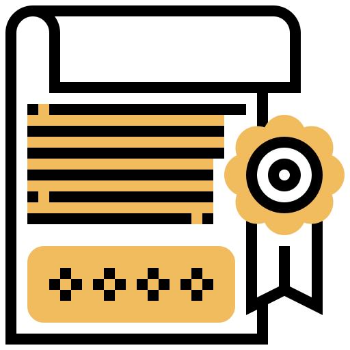 Certificate icon