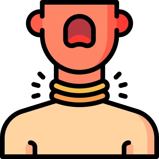 Difficulty breathing icon