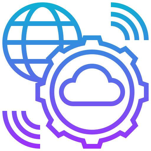 Cloud network 图标