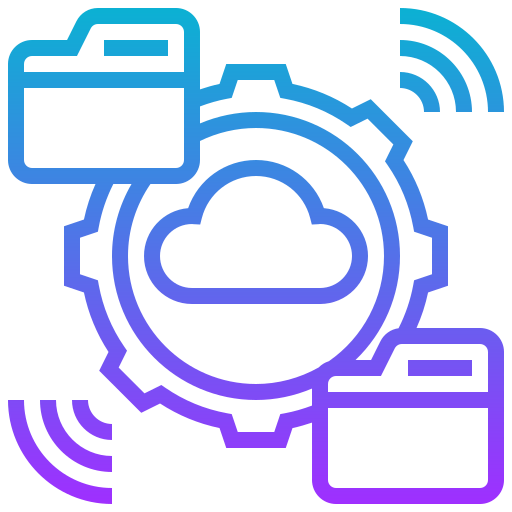 Cloud sharing icon