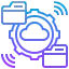 Cloud sharing Symbol 64x64